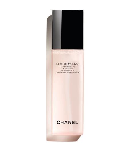 eau de mousse chanel|chanel anti pollution cleansing gel.